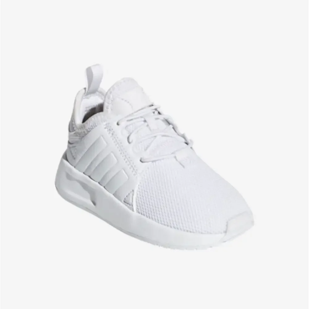 Adidas Kids White X-PLR EL Low Top Lace-Up Sneaker Shoes Size 4K